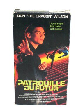 Patrouille Du Futur/ Grid Runners (VHS)(French) Tested